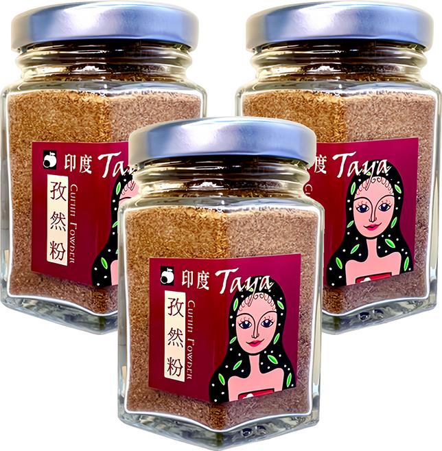 Taya Spices 孜然粉, 50g, 3罐