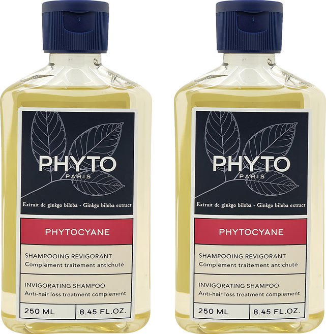 PHYTO 髮朵 新絲漾能量洗髮精 女性專用, 2瓶, 250ml
