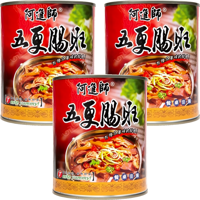 阿進師 五更腸旺, 800g, 3罐