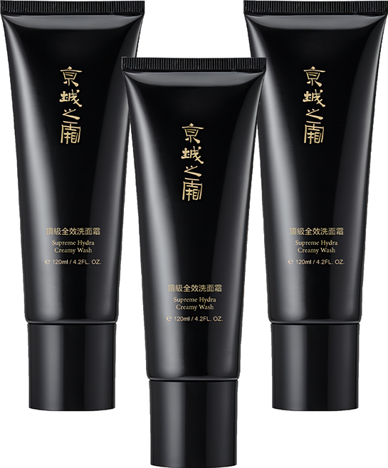 NARUKO 牛爾 京城之霜 台灣公司貨 頂級全效洗面霜, 120ml, 3條