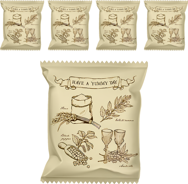 School of Cookie 台灣優格餅乾學院 鹽烤胡椒餅, 5包, 38g