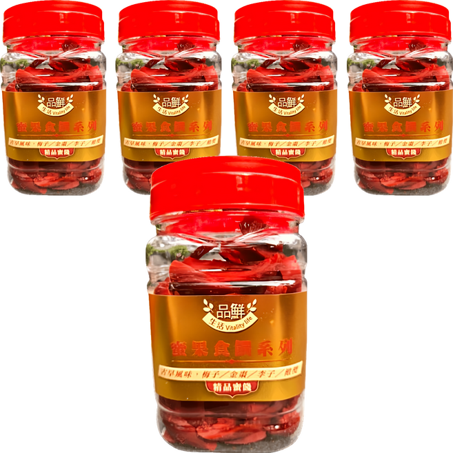 品鮮生活 辣芒果, 365g, 5罐