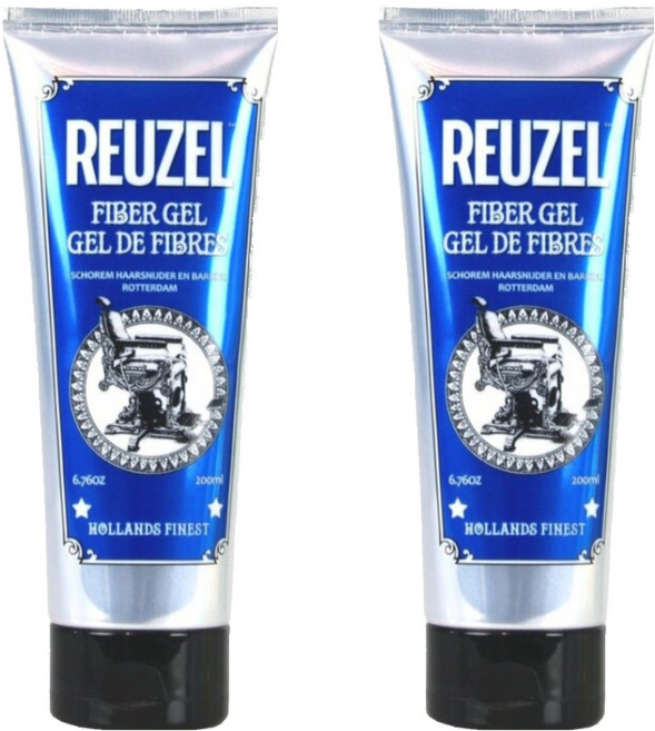 REUZEL 纖維級強力無酒精保濕髮膠, 200ml, 2件