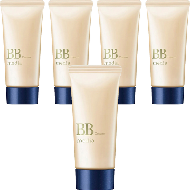 media 媚點 自然光感美肌BB霜 SPF35 PA++, 01 亮膚色, 35g, 5件