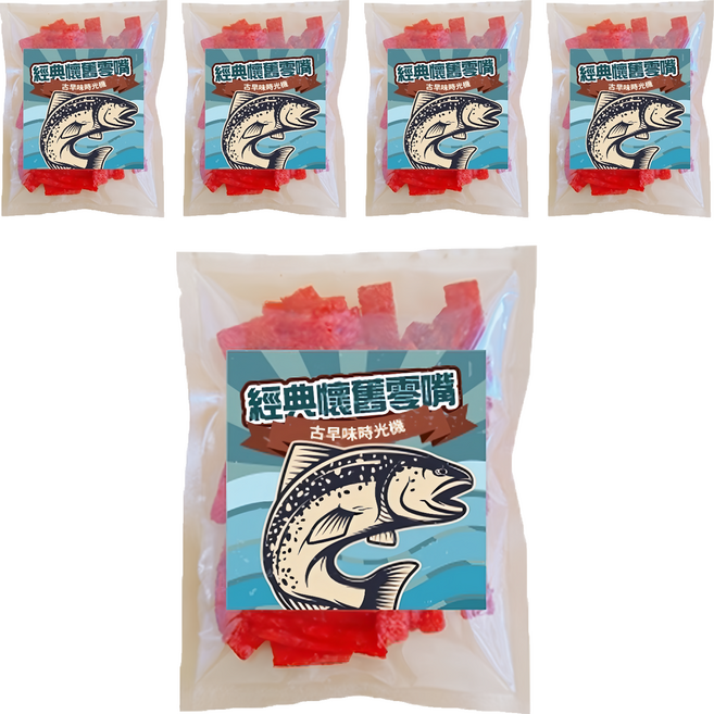 Cammie 佳美 cammie 蜜汁沙茶魚片, 50g, 5包