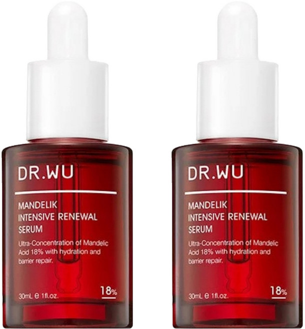 DR.WU 達爾膚 杏仁酸亮白煥膚精華18%, 30ml, 2瓶