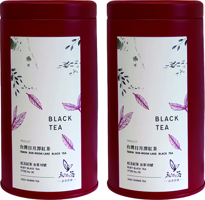 魚池有茶 紅玉紅茶, 50g, 1罐, 2罐