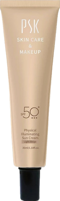 PSK 深海美肌專家 純物理全能潤色隔離霜 SPF50+, 明亮色, 1條