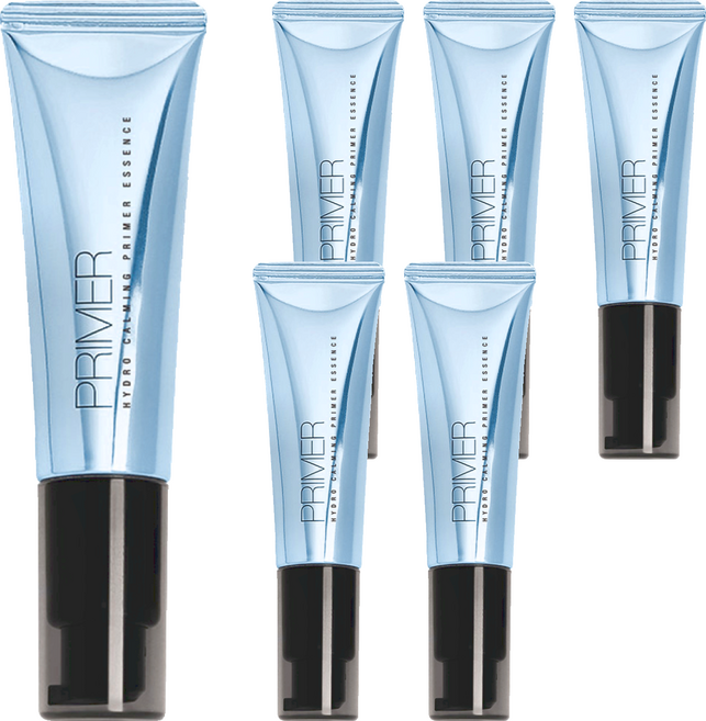 Solone 台灣公司貨 補水柔焦妝前精華 沁涼舒緩 30ml, 透明色, 6條