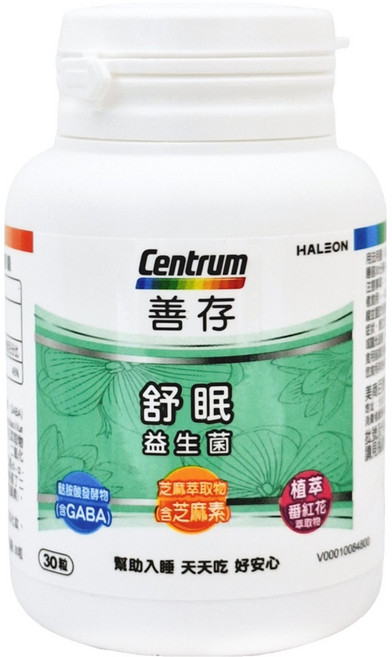 Centrum 善存 舒眠益生菌, 30顆, 1罐