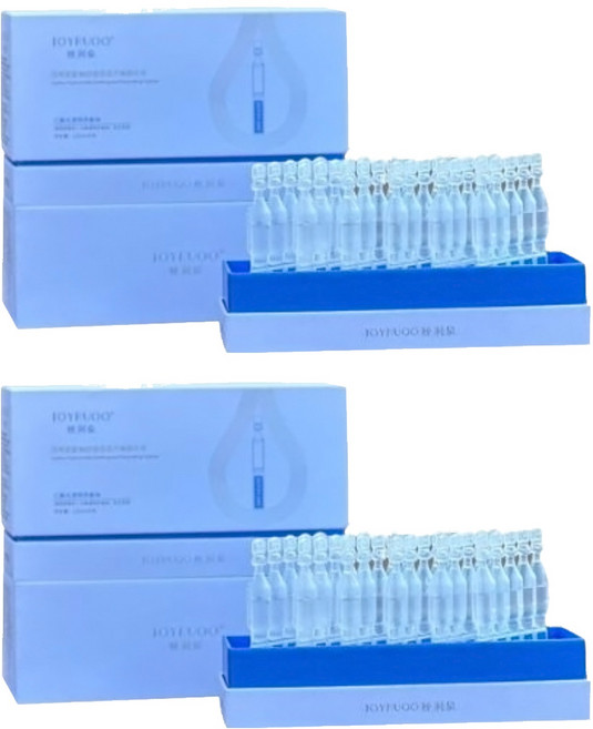 JOYRUQO 嬌潤泉 透明質酸鈉舒緩透潤次拋精華液 30支, 45ml, 2盒