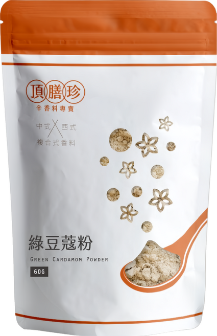 頂膳珍 綠豆蔻粉, 60g, 1包