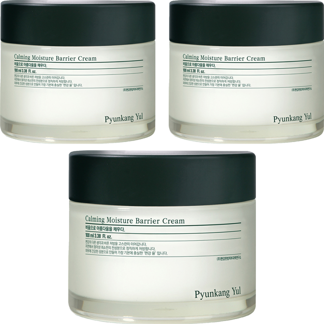 Pyunkang Yul 扁康率 舒緩保濕霜, 100ml, 3罐