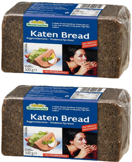 Mestemacher 麥大師 德國鄉村麵包, 2個, 500g
