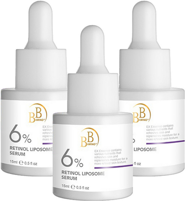 BB AMINO 科研 6%A醇微脂囊青春精華, 15ml, 3個