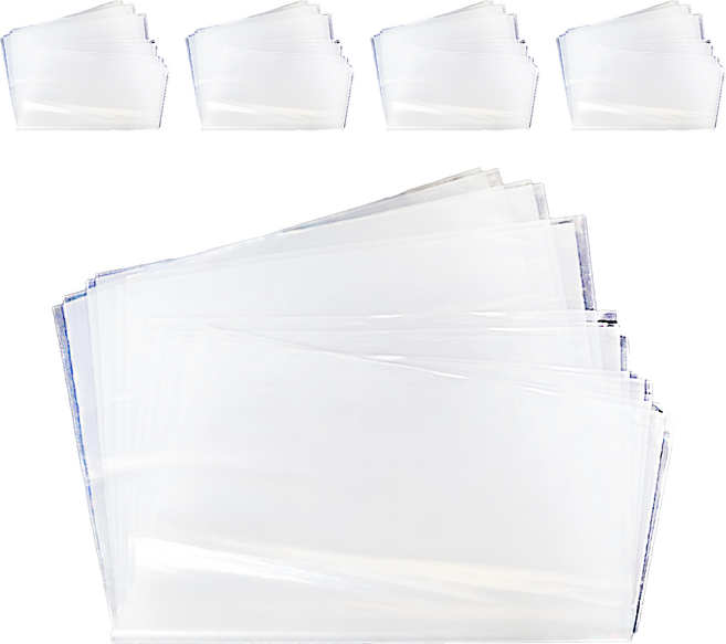 PE塑膠袋 PE袋 2.2kg, 23 x 30cm(9" x 12") x 0.03mm, 1個, 5包