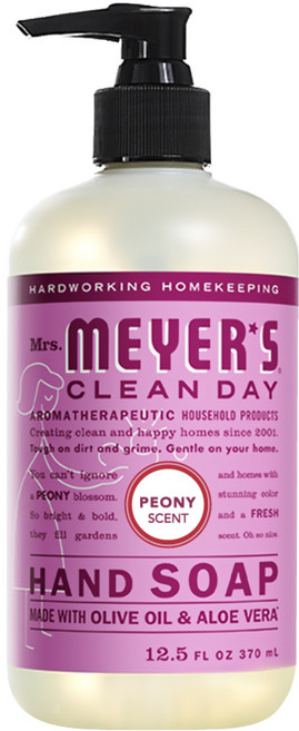 Mrs.MEYER'S 梅耶夫人 洗手乳 西洋牡丹, 370ml, 1瓶
