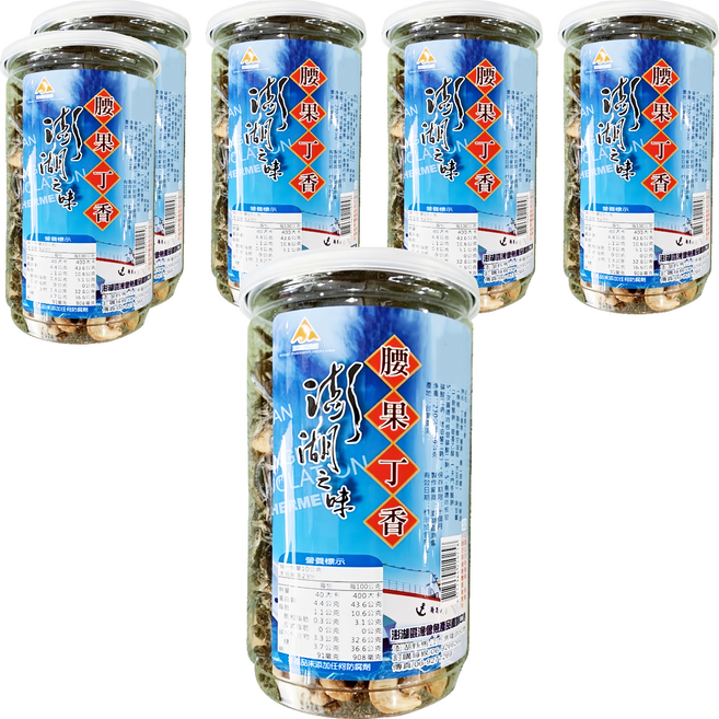 澎湖區漁會 澎湖之味 腰果小魚, 230g, 6瓶