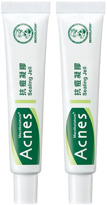 MENTHOLATUM 曼秀雷敦 Acnes 台灣公司貨 抗痘凝膠, 2條, 18g