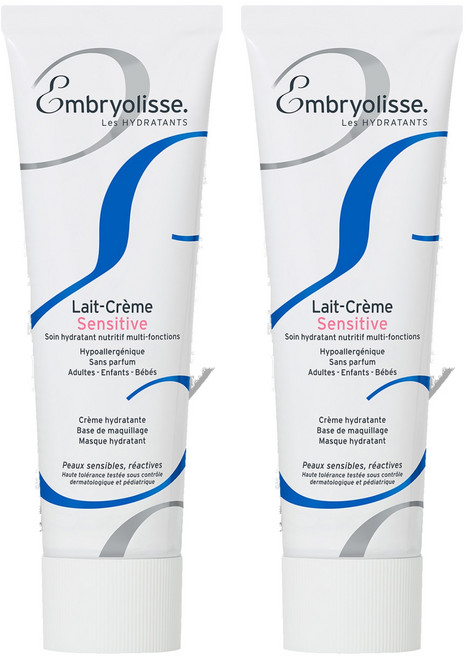 EMBRYOLISSE 恩倍思 保濕萬用霜 98%植物性萃取 嬰兒肌膚適用, 100ml, 2條