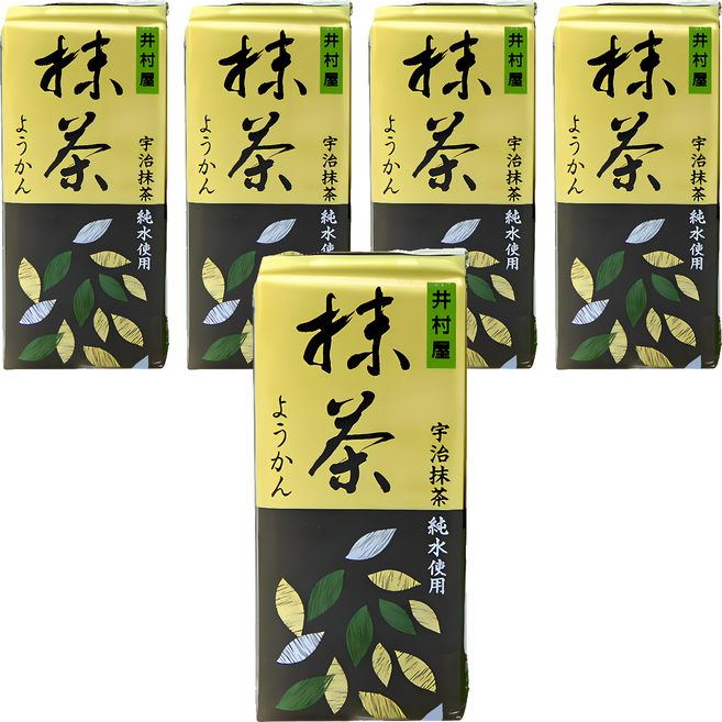 Imuraya 井村屋 小羊羹抹茶, 5個, 58g
