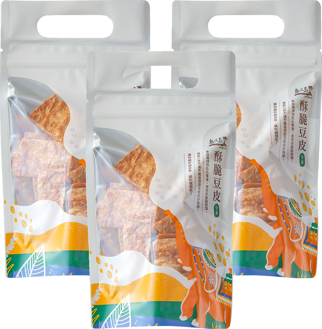 PULAU REDANG 熱浪島 酥脆豆皮, 60g, 3包