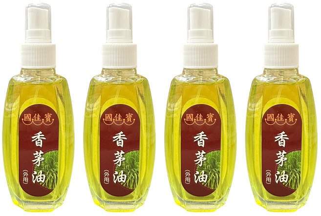 天然香茅油噴霧 居家戶外防蚊驅蟲 清新除臭好幫手, 120cc, 4瓶