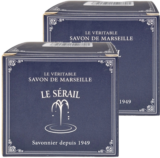 LE SERAIL 席哈爾 艷夏檸檬花粒植萃香氛馬賽皂, 150g, 2個