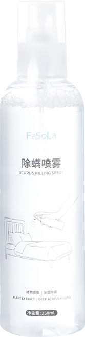 FaSoLa 天然植物除蟎噴霧 250ml, 1瓶
