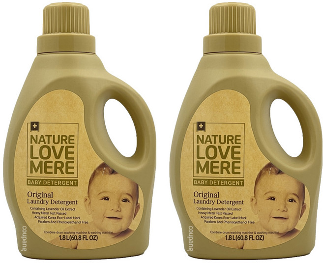 NATURE LOVE MERE 嬰兒洗衣精 香草花園, 1.8L, 2瓶