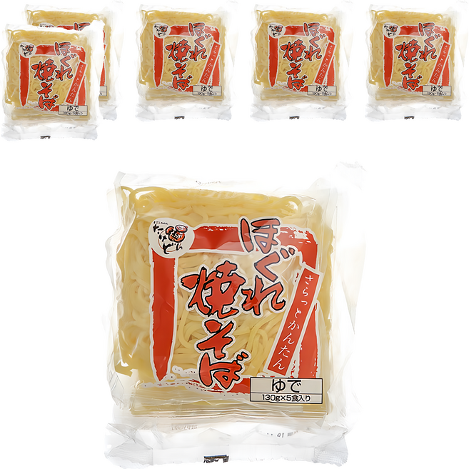 宮武讚岐製麵所 宮武讚岐5食燒炒麵 5包, 650g, 6袋