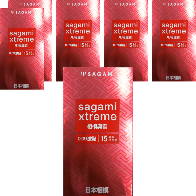 SAGAMI 相模奧義 0.09激點 + 0.02單片 190 x 53mm, 15入, 6盒