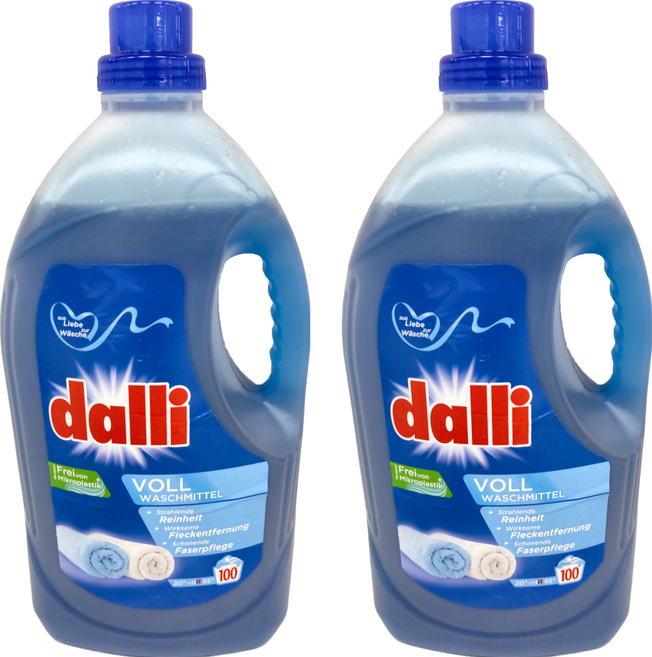 dalli 達麗 藍色洗衣精, 5L, 2瓶