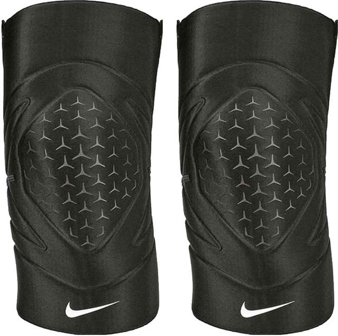 NIKE 耐吉 PRO 護膝套 3.0, 黑色, 2個