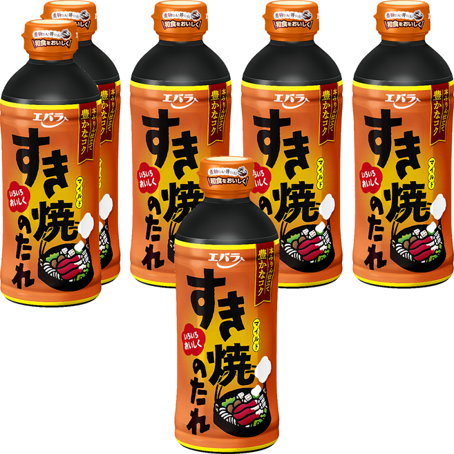 Ebara 荏原 壽喜燒醬 關西風味, 500ml, 6瓶