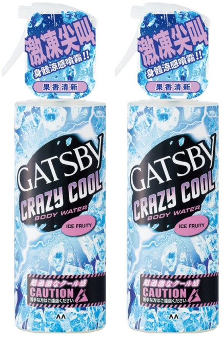 GATSBy 魔法激凍體用噴霧 果香, 170ml, 2件