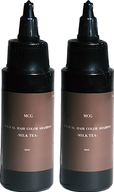 MCG 米璽聚 彩色精靈護色靚露 愛麗絲奶茶, 60ml, 2瓶