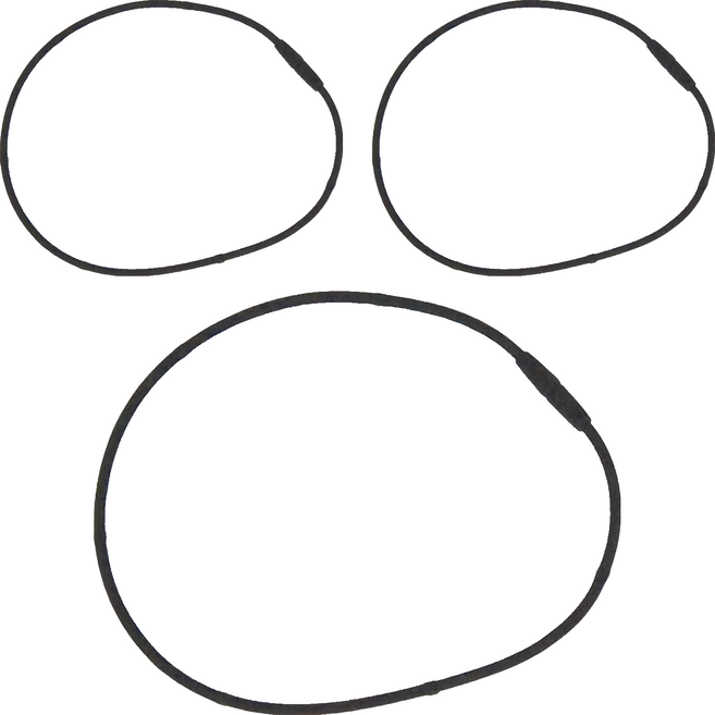 MAG MAX 200 首肩磁石項圈 黑色 50cm 永久磁石, 3條