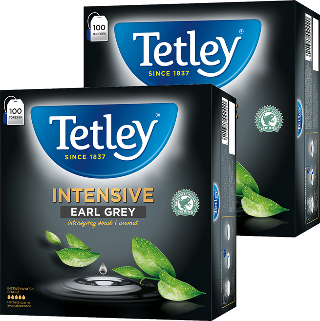 Tetley 泰特利 英式伯爵茶, 2g, 100入, 2盒