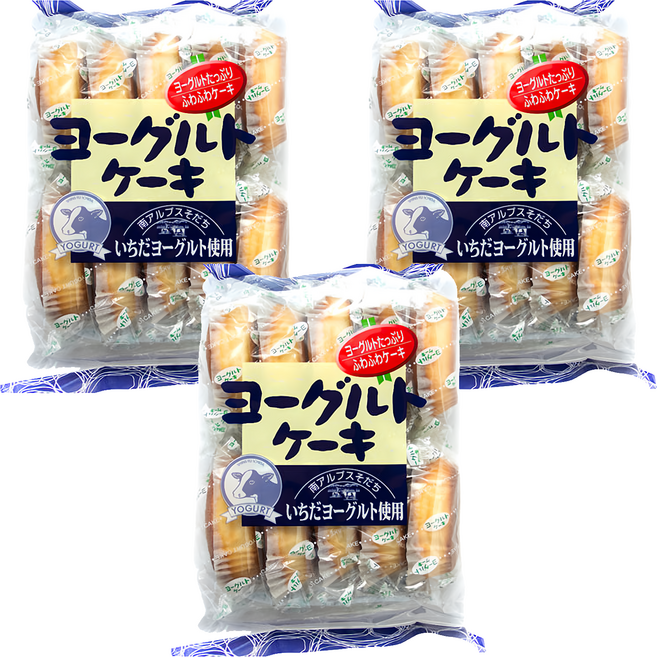 Shiawasedou 幸堂 優格蛋糕, 185g, 3袋