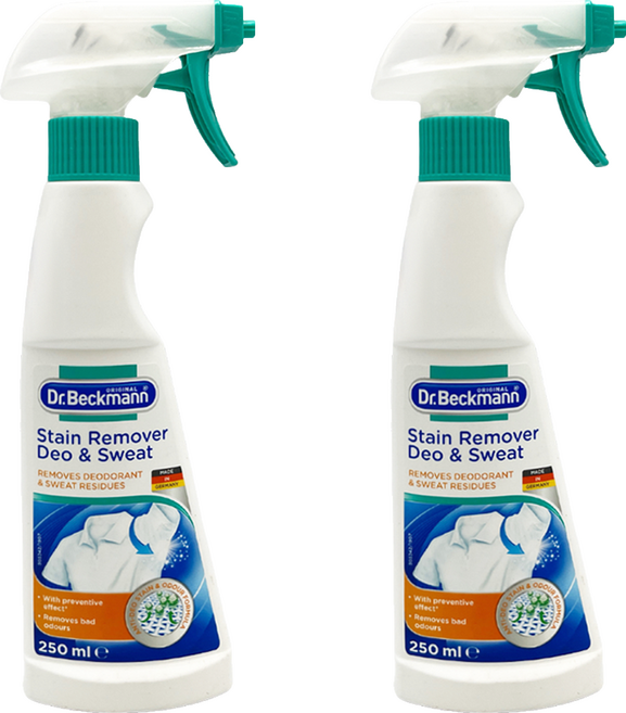 Dr.Beckmann 貝克曼博士 除汗漬異味全效噴劑, 250ml, 2瓶