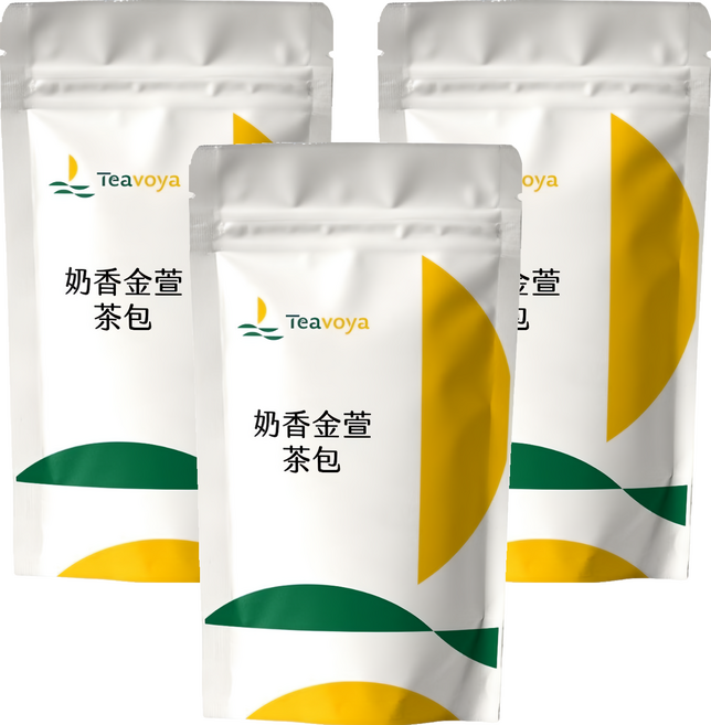 Teavoya 嘉柏茶業 奶香金萱烏龍, 3袋, 20包, 3g