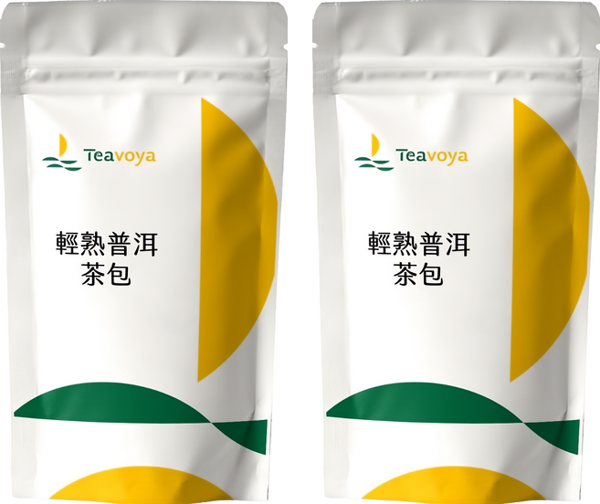 Teavoya 嘉柏茶業 雲南輕熟普洱茶包, 6g, 15包, 2袋