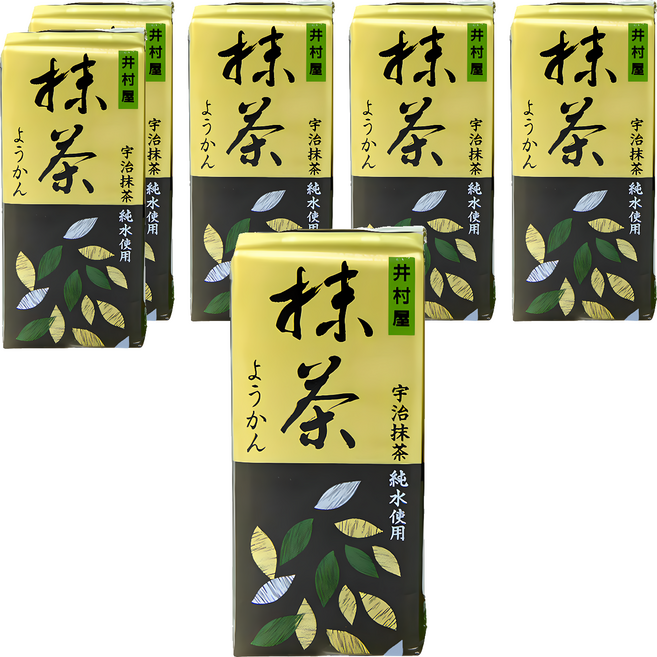 Imuraya 井村屋 小羊羹抹茶, 6個, 58g