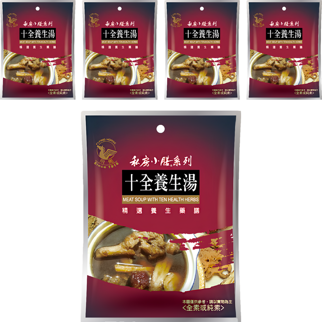 飛馬 十全養生湯, 45g, 5包