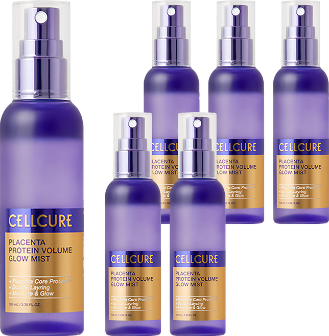 CELLCURE 胎盤蛋白彈力滋潤噴霧 100ml, 6瓶