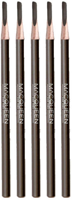 MACQUEEN NEWYORK 自然木軸眉筆 1.2g, Stone gray, 5支