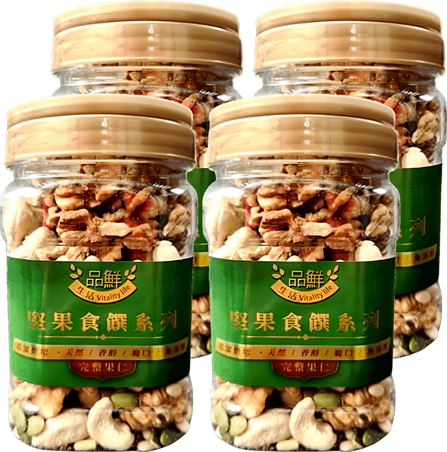 品鮮生活 松子寶綜合堅果, 360g, 4罐