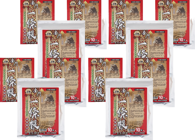 金牌金門一條根 上辰堂 精油貼布, 30片, 4組