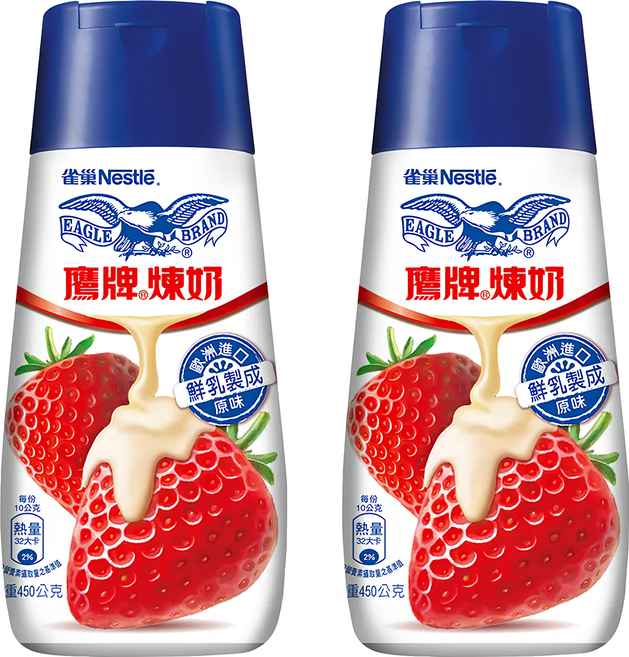 Nestle 雀巢 EAGLE BRAND 鷹牌 煉奶, 450g, 2瓶